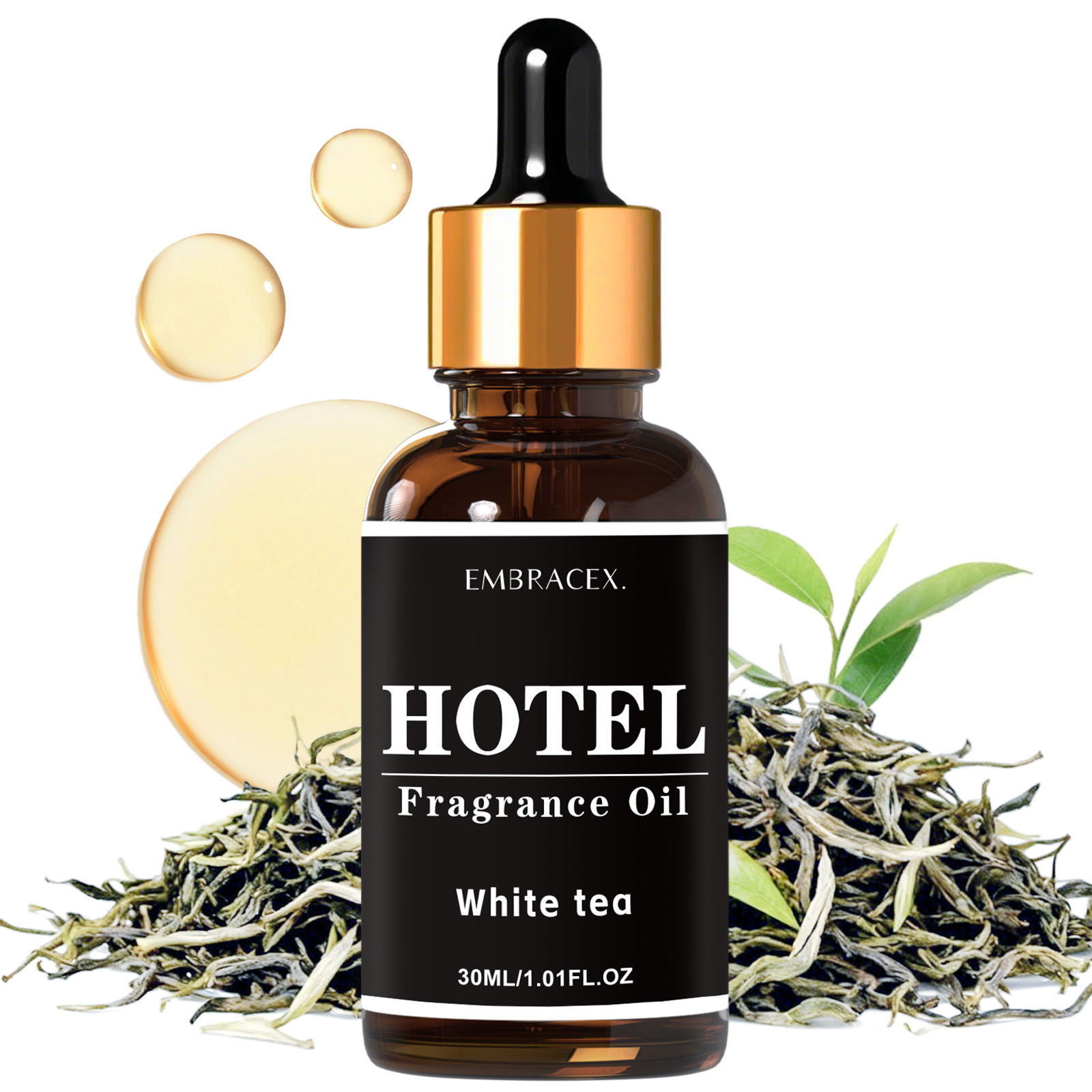 Reed Diffuser Set - 30ml Hotel White Tea Fragrance Oils