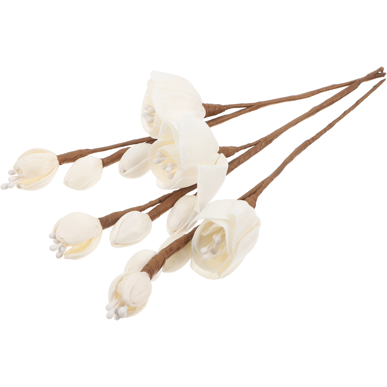 Home Fragrance Natural - 3Pcs Rice Paper Diffuser Sticks Flower