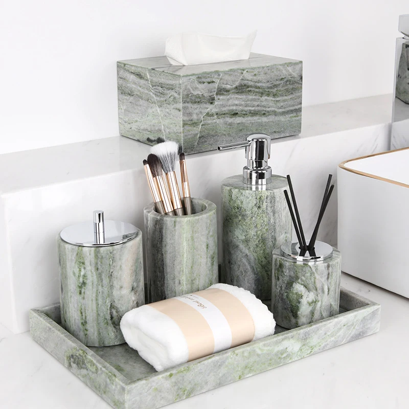 Emerald Green Natural Marble B - Reed Diffuser Set ulasan dan harga