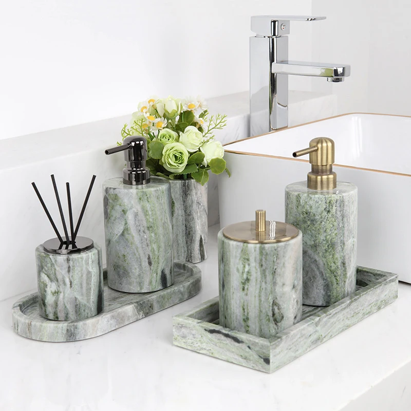 Emerald Green Natural Marble B - Reed Diffuser Set ulasan dan harga