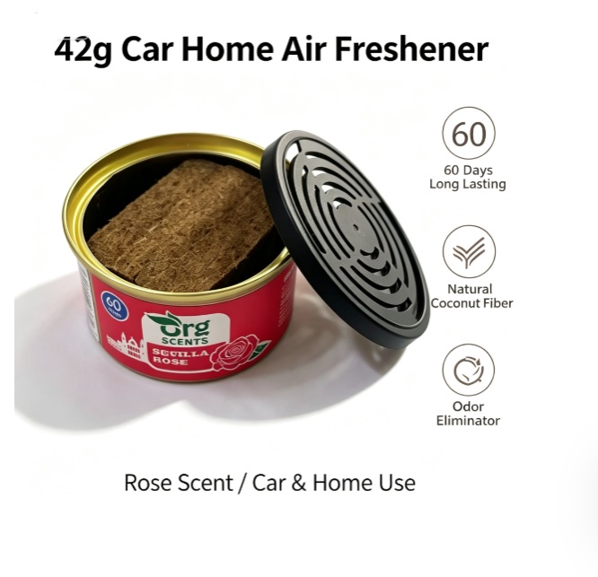 42g Car Air Freshener Solid Pe - Home Fragrance Logo ulasan dan harga