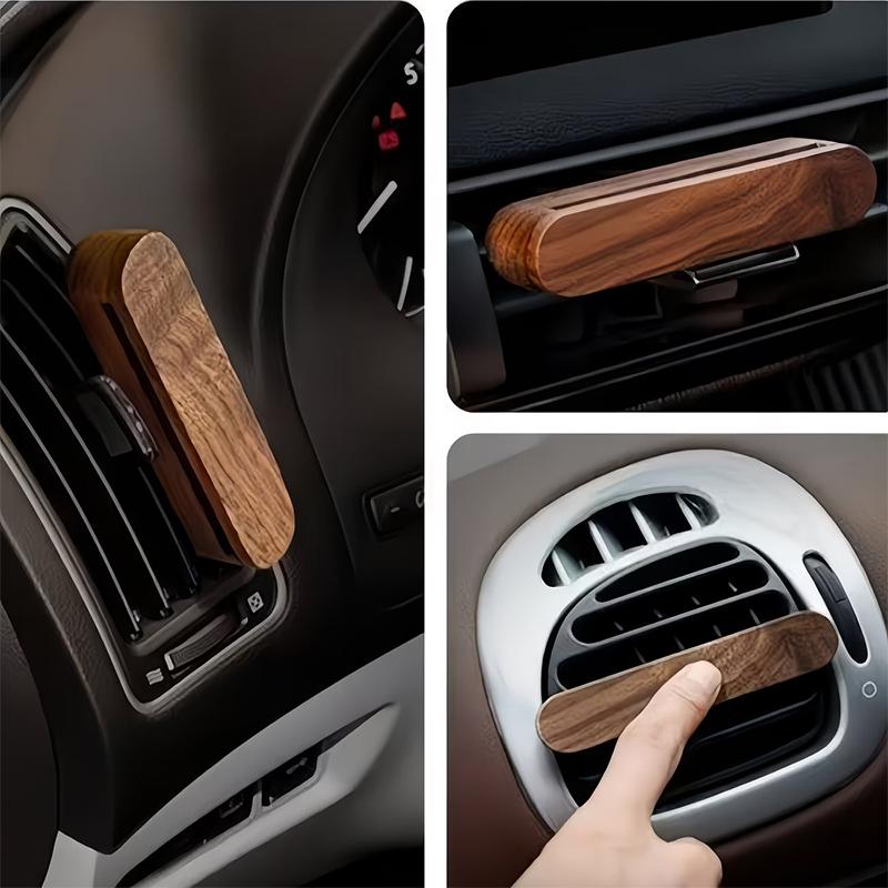 4/5PCS Wood Car Air Vent Diffu - Home Fragrance Long Lasting ulasan dan harga