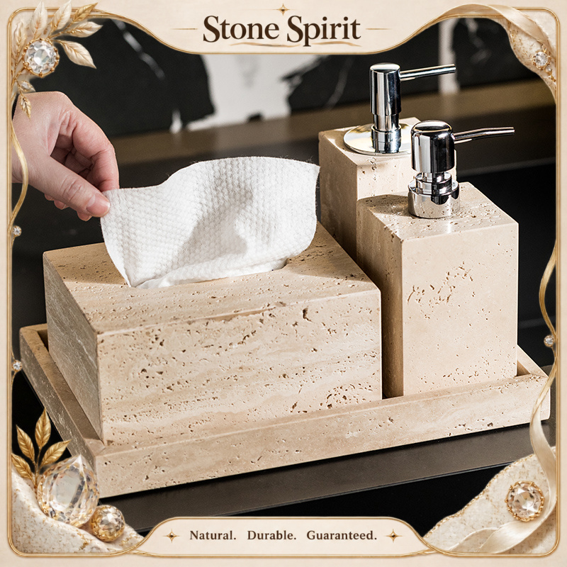 【Natural】Beige Travertine Bath - Reed Diffuser Set ulasan dan harga