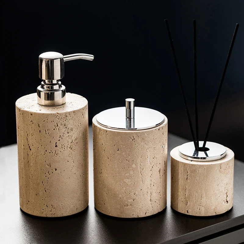 【Natural】Beige Travertine Bath - Reed Diffuser Set ulasan dan harga