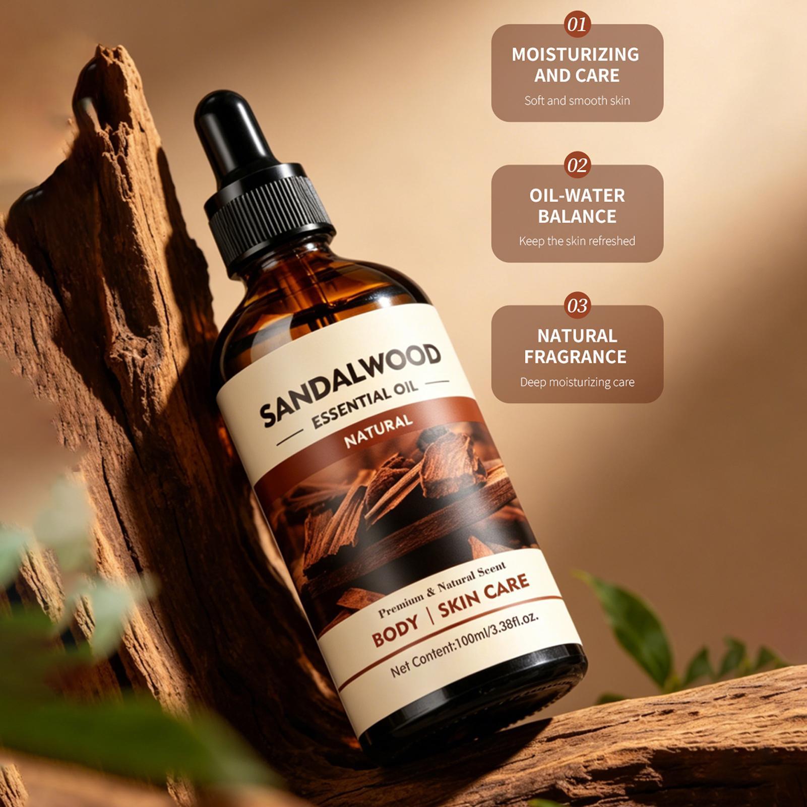 Sandalwood Fragrance Oil 100ml - Home Fragrance Natural ulasan dan harga