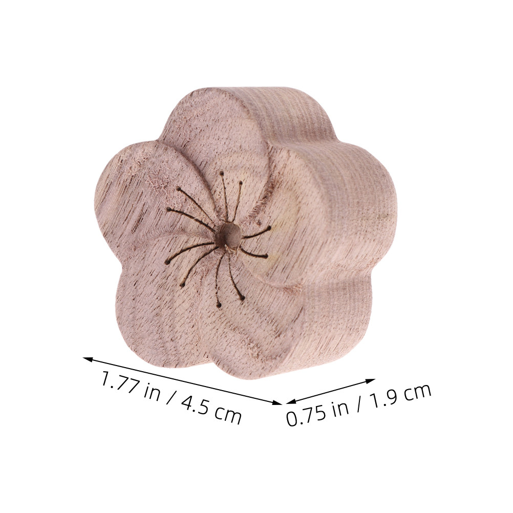 2Pcs Plum Blossom Wooden Essen - Home Fragrance Natural ulasan dan harga