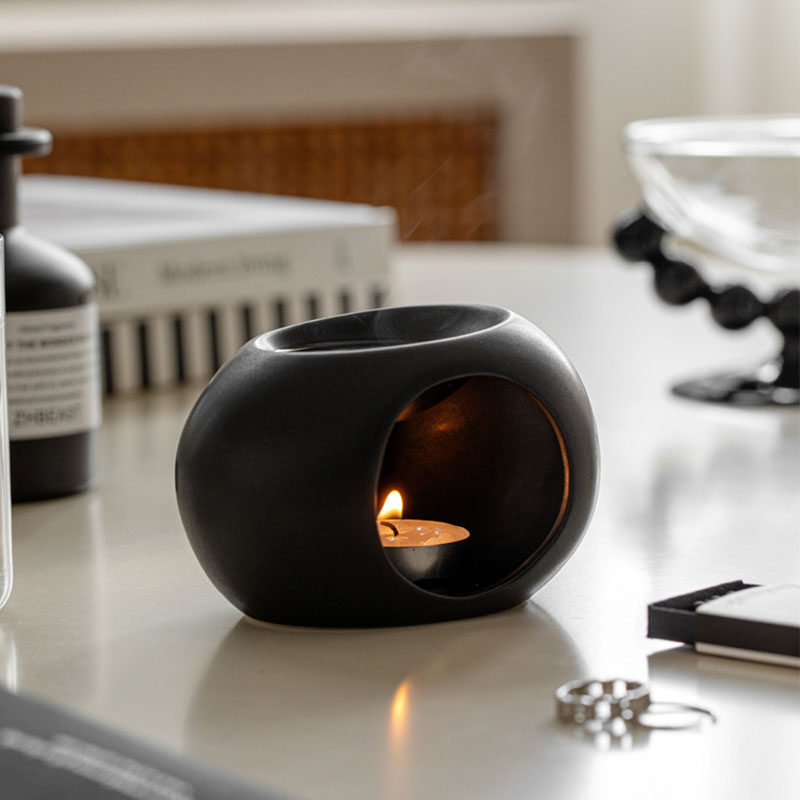 Ceramic Candle Heating Holder  - Reed Diffuser Set ulasan dan harga
