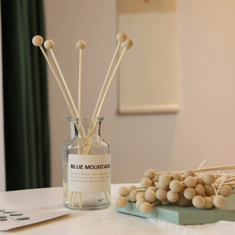 30Pcs/Lot Fireless Wood Ball A - Reed Diffuser Set ulasan dan harga